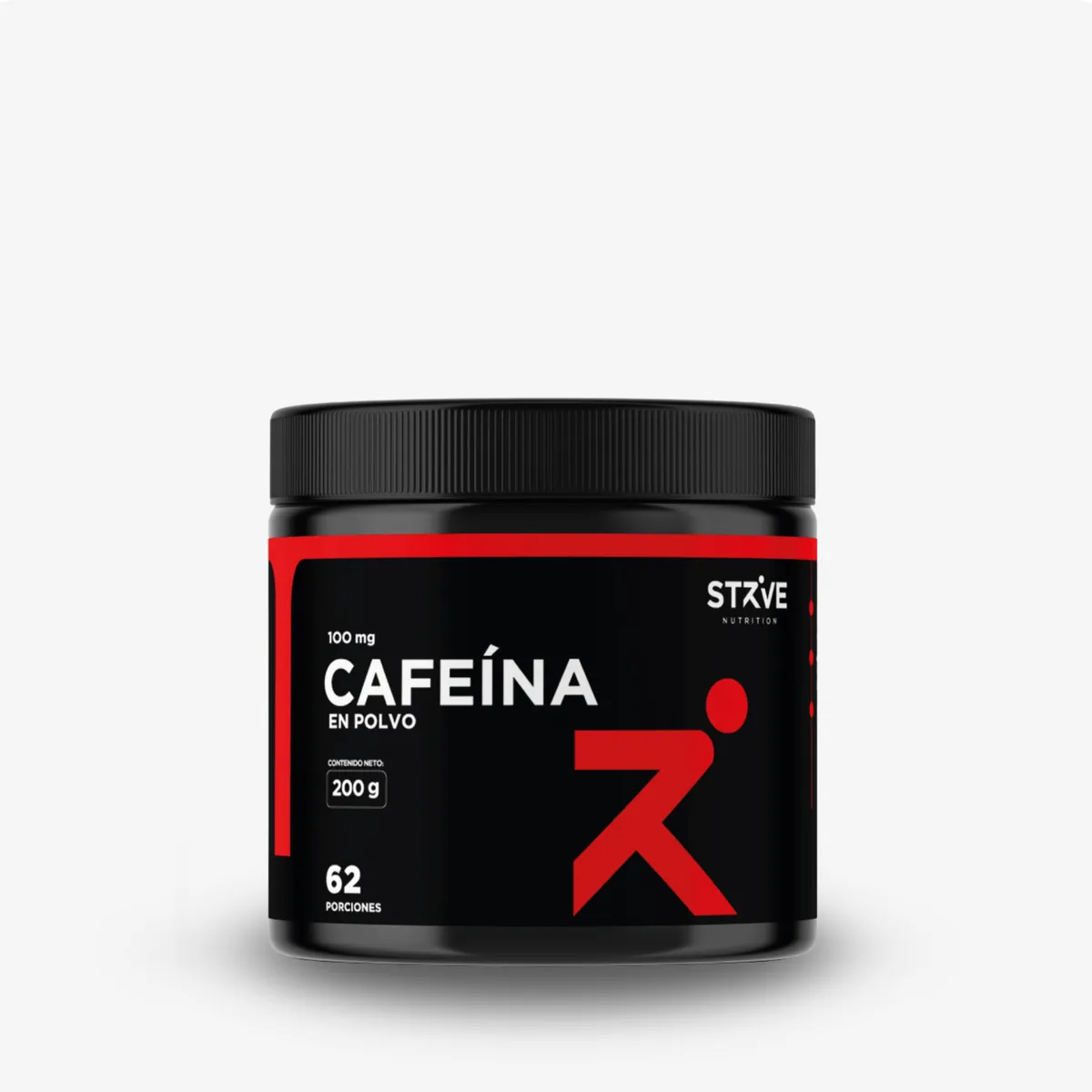 STRIVE - STRIVE Cafeína en Polvo 62 porciones 200g.