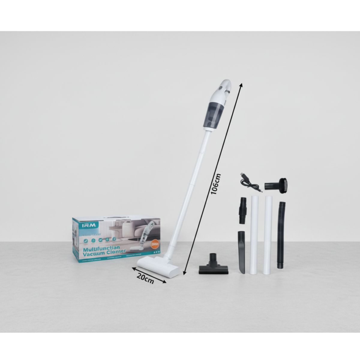 GENERICO - Aspiradora Inalámbrica Portátil 120W - Multifuncional 2 en 1 para Auto y Hogar