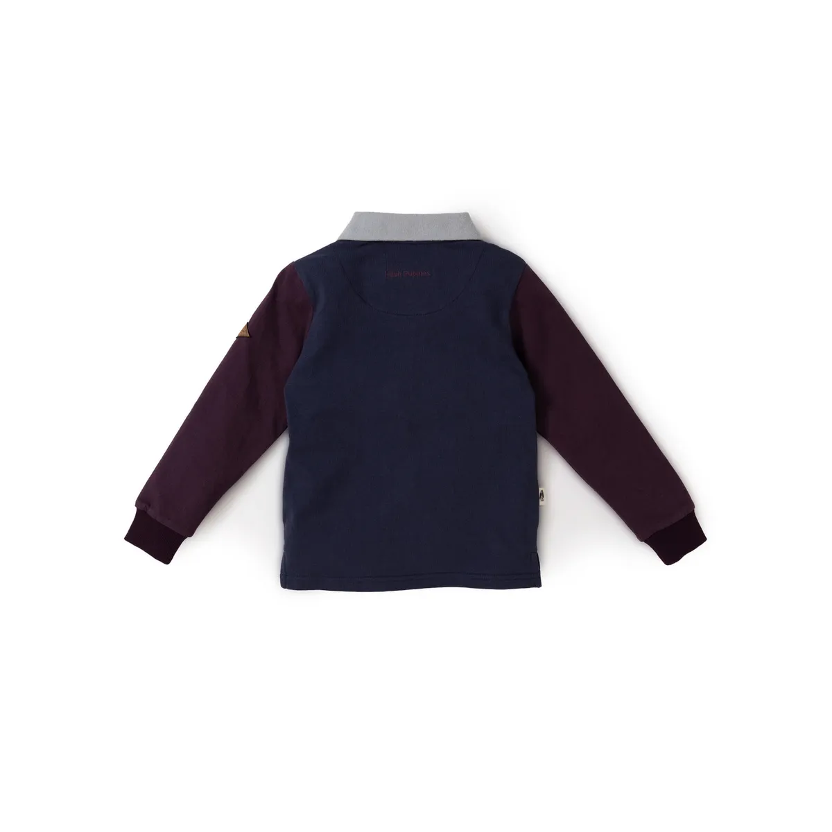 HUSH PUPPIES - Polera Manga Larga Niño North Azul HUSH PUPPIES