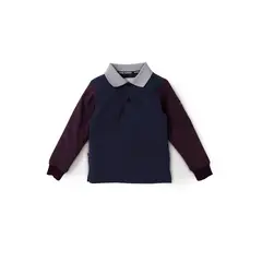 HUSH PUPPIES - Polera Manga Larga Niño North Azul