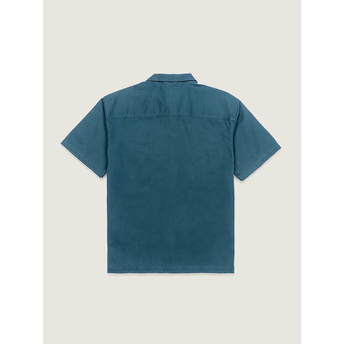 VANS - Camisa M/C Hombre Larkspur Solid Workw Gris VANS