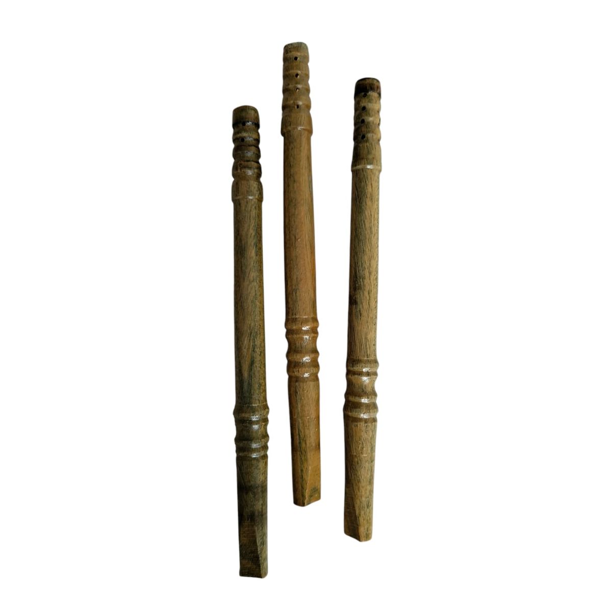 GEN - Bombilla Tallada De Palo Santo 3 Unidades
