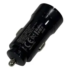 GENERICO - Encendedor De Auto Cargador Doble Usb Qc014 Cable Iphone