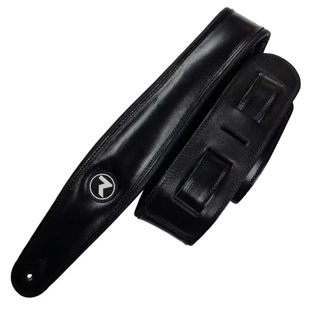 RAVEN STRAPS - Correa Para Guitarra y Bajo Raven Straps Trinity 3 - Negro
