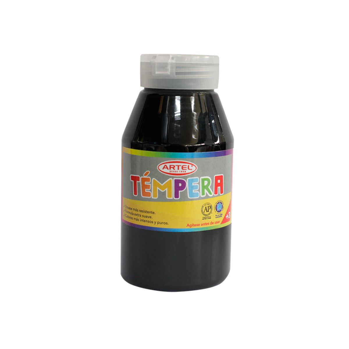 ARTEL - Frasco 250 ml Tempera negro 21