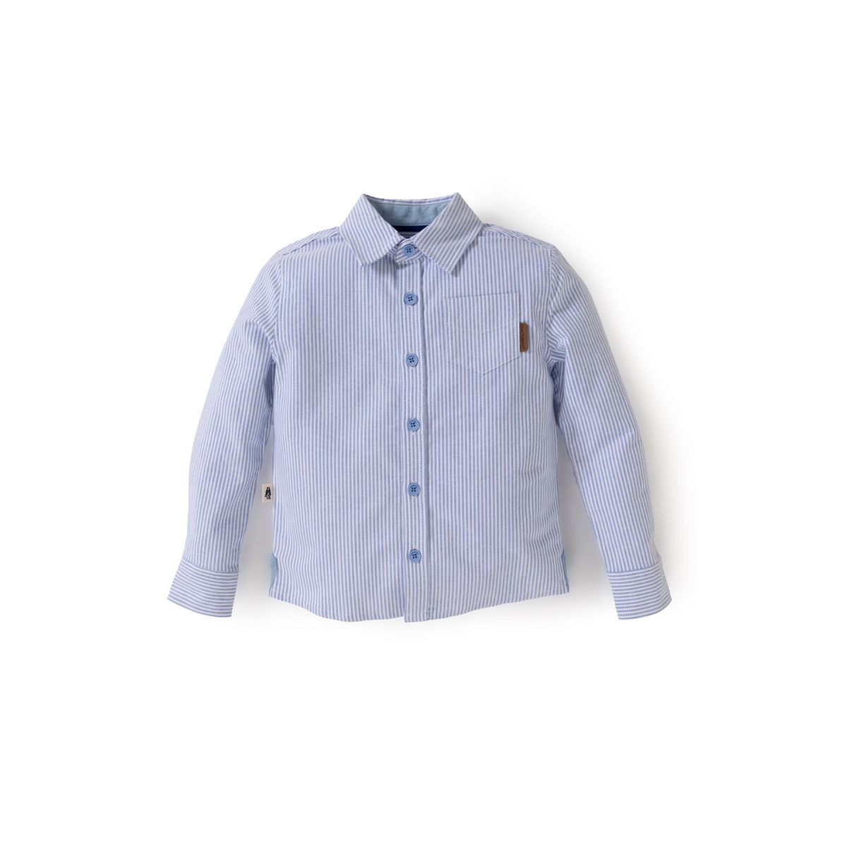 HUSH PUPPIES - Camisa Manga Larga Niño Lumix Celeste HUSH PUPPIES