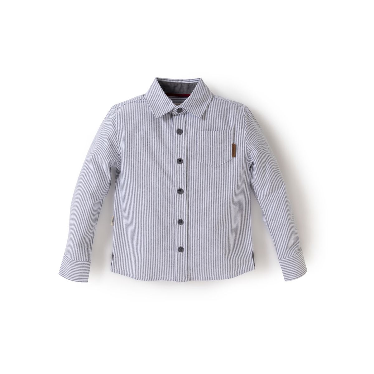 HUSH PUPPIES - Camisa Manga Larga Niño Lumix Gris HUSH PUPPIES