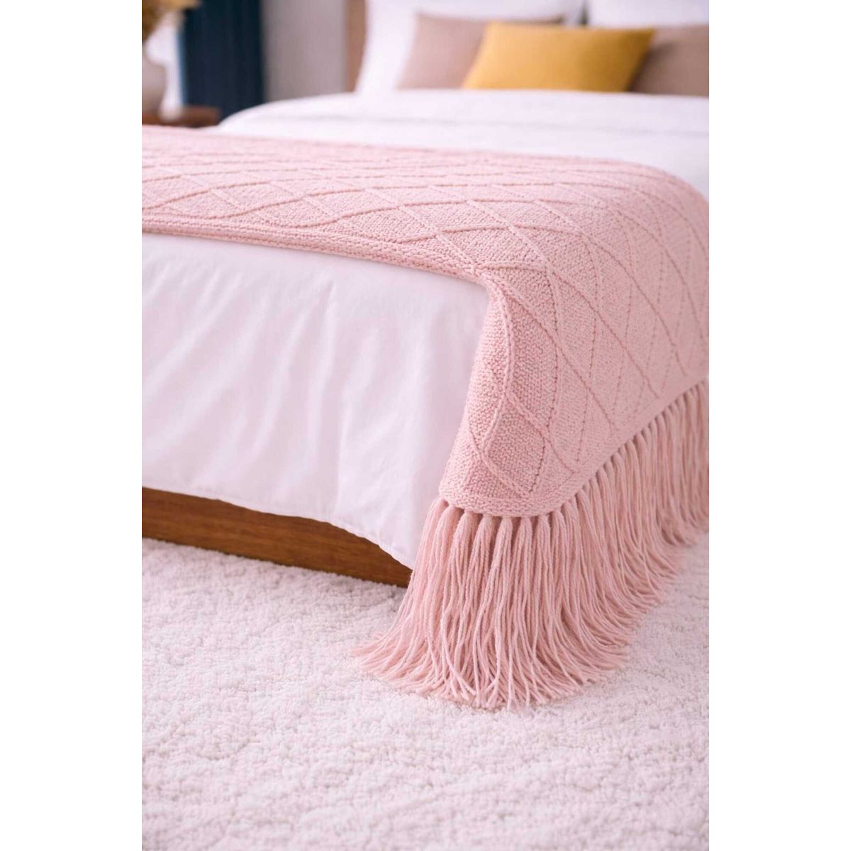 DECORACION CREATIVA - Manta Fleco Rosa