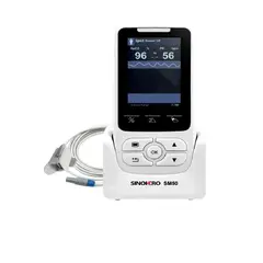 SINOHERO - Saturometro Oximetro Pediátrico Uso Niños SM50 Portátil y Recargable con Alarma