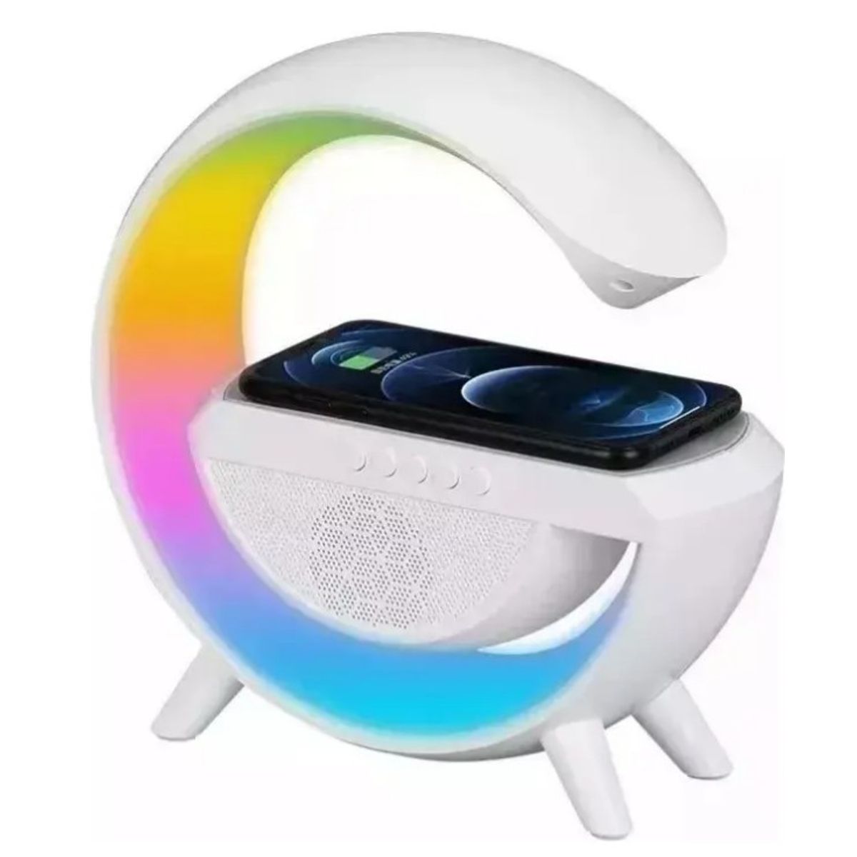 GENERICO - Parlante Inteligente 4en 1 con luces Altavoz Bluetooth bt2301