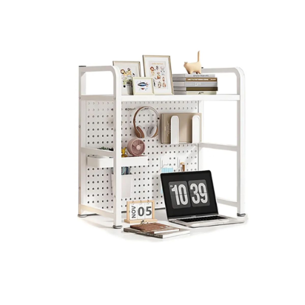 GENERICO - Rack Estante Organizador De Escritorio 1 Nivel 55x68x20