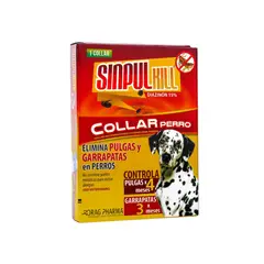 DRAG PHARMA - Collar pulgas y garrapatas perro Sinpul