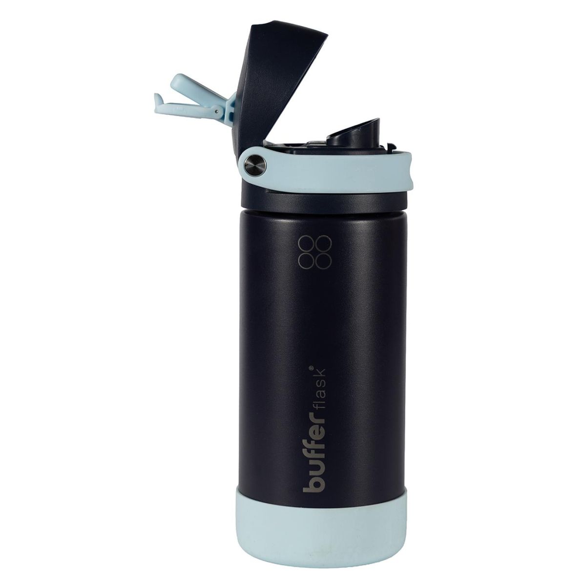 BUFFER FLASK - Termo Botella Termica Agua Buffer Acero Inoxidable 550ml - Azul