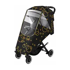 GENERICO - Cubre Coche Impermeable Con Diseños Universal Negro