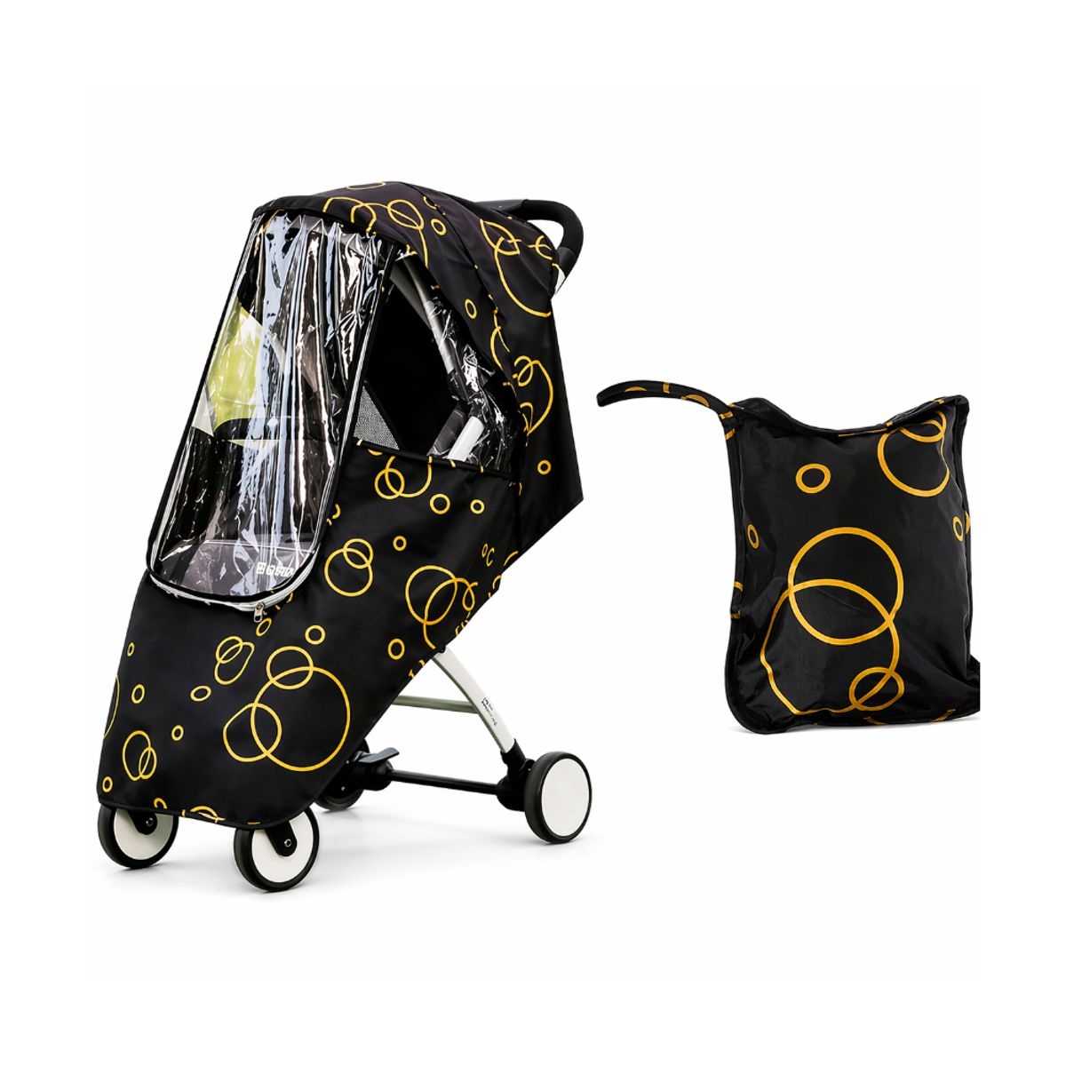 GENERICO - Cubre Coche Impermeable Con Diseños Universal Negro