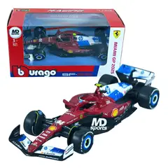 BBURAGO - Auto F1 Ferrari SF-25 GP Miami 2025 #44 Lewis Hamilton Caja Normal Burago 1:43