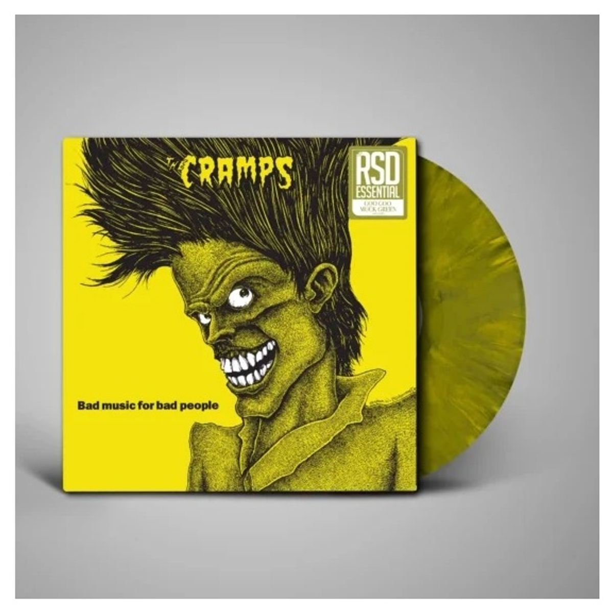 CAPITOL RECORDS - The Cramps - Bad Music For Bad People RSD Vinilo - Goo Goo Muck Green