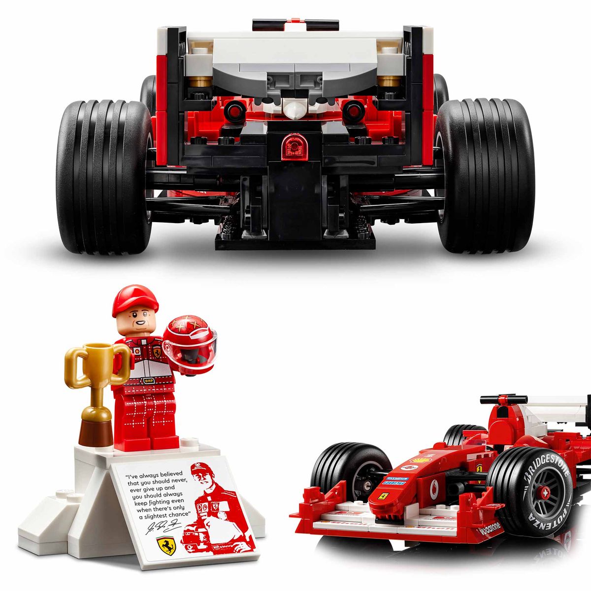 LEGO - LEGO FERRARI F2004 & MICHAEL SCHUMACHER 11375