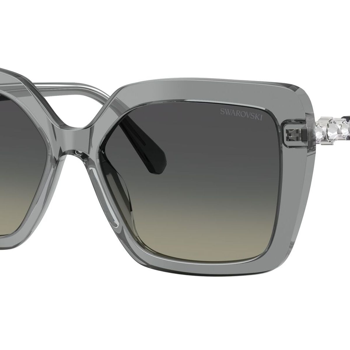 SWAROVSKI - LENTE DE SOL SWAROVSKI - SK6049 106211 - Gris traslúcido