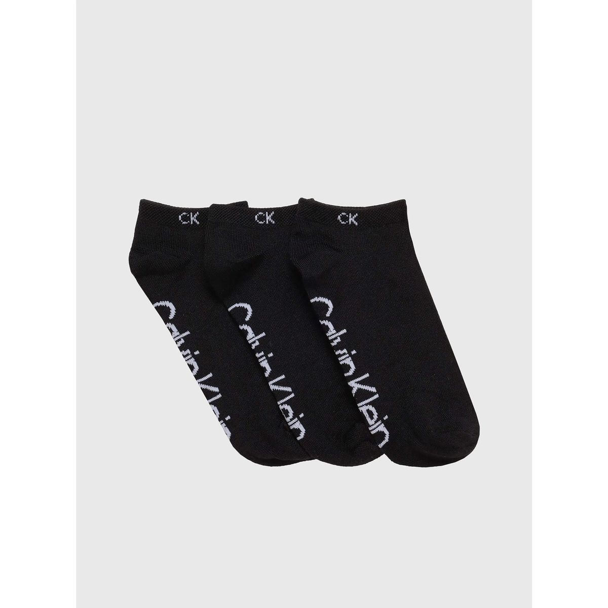 CALVIN KLEIN - Pack de 3 Calcetines Super Suaves Negro Calvin Klein