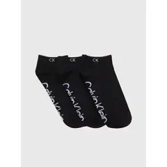 CALVIN KLEIN - Pack de 3 Calcetines Super Suaves Negro