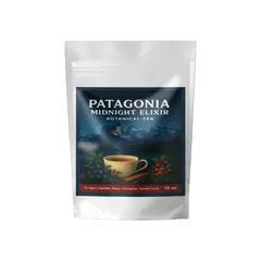 ANDES TEA - Té Patagonia Midnight Elixir – Un misterio profundo de la Patagonia en cada sorbo 10 bolsitas.