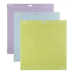 CRICUT - Pack 3 Tapete De Corte 30x30 cm (Explore Y Maker)