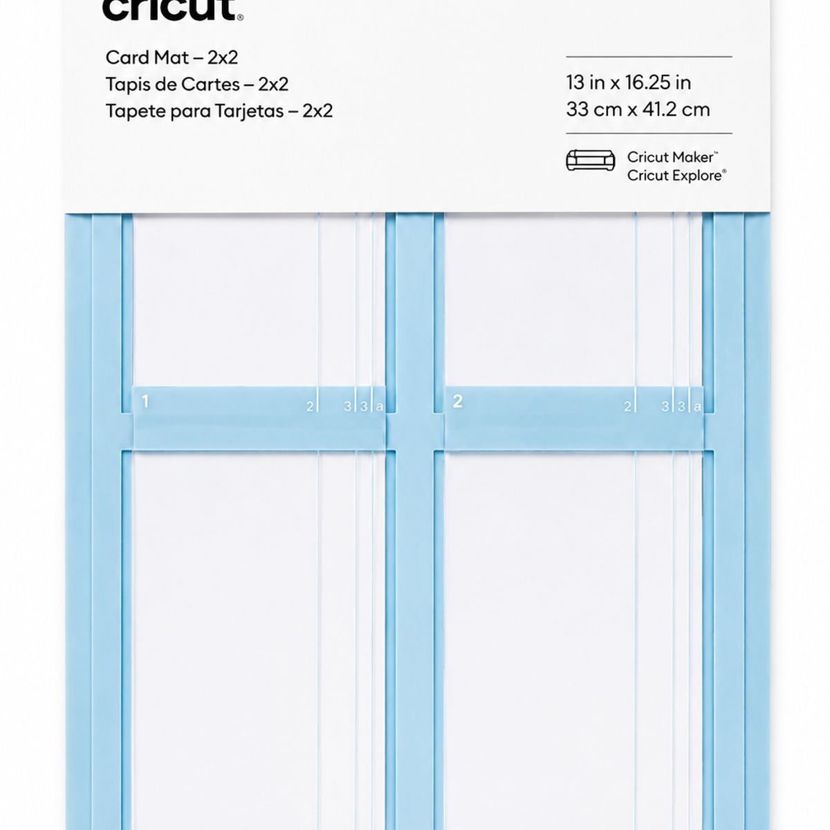 CRICUT - Tapete de corte para tarjetas de 33x41 cm Cricut