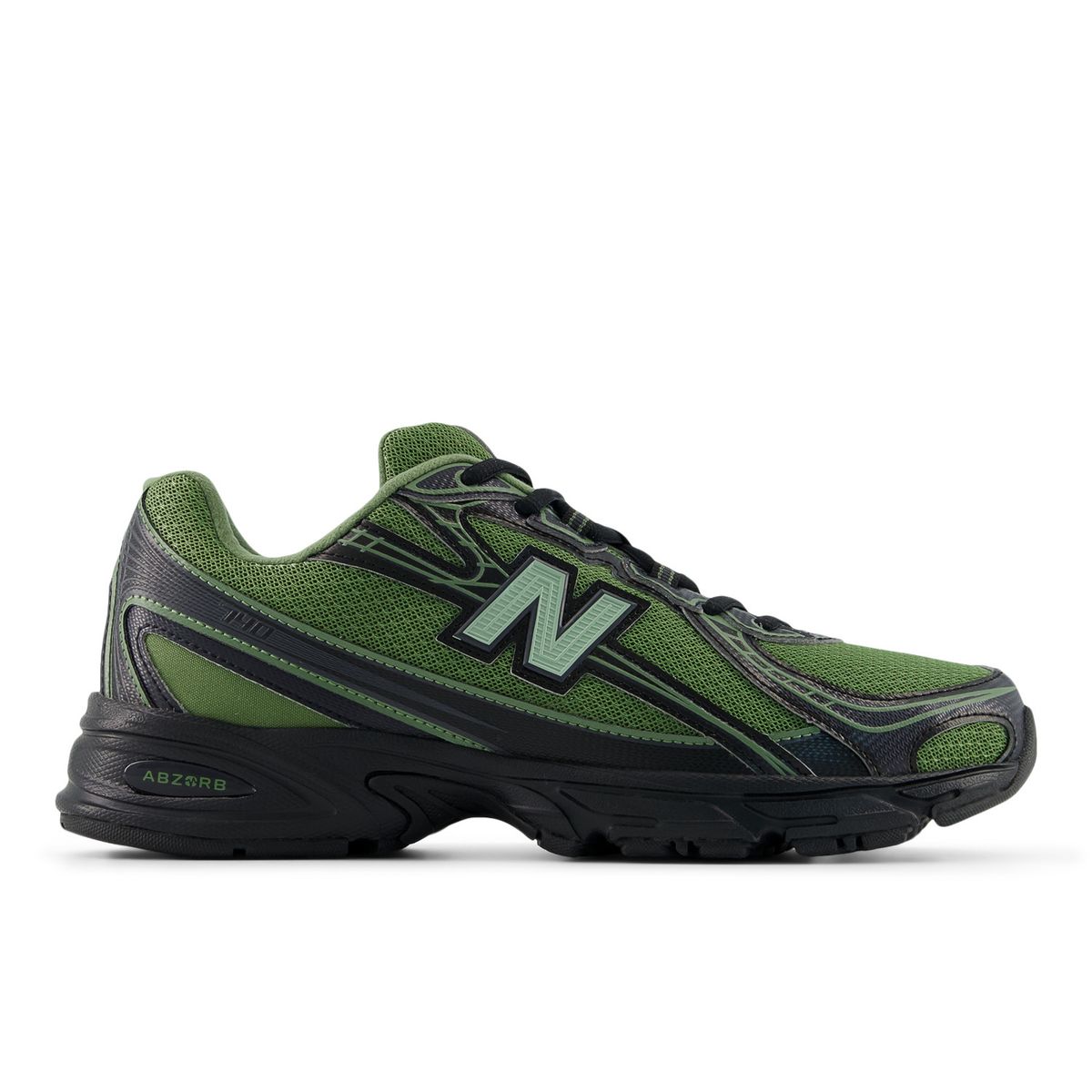 NEW BALANCE - Zapatillas Urbanas Unisex New Balance 740 Verde/Negras