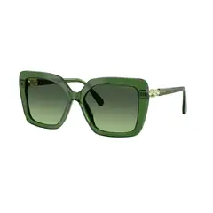 SWAROVSKI - LENTE DE SOL SK6049 10812A - Verde cremoso