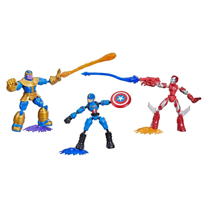 AVENGERS - Figura Bend And Flex Heroes Vs Thanos Avengers