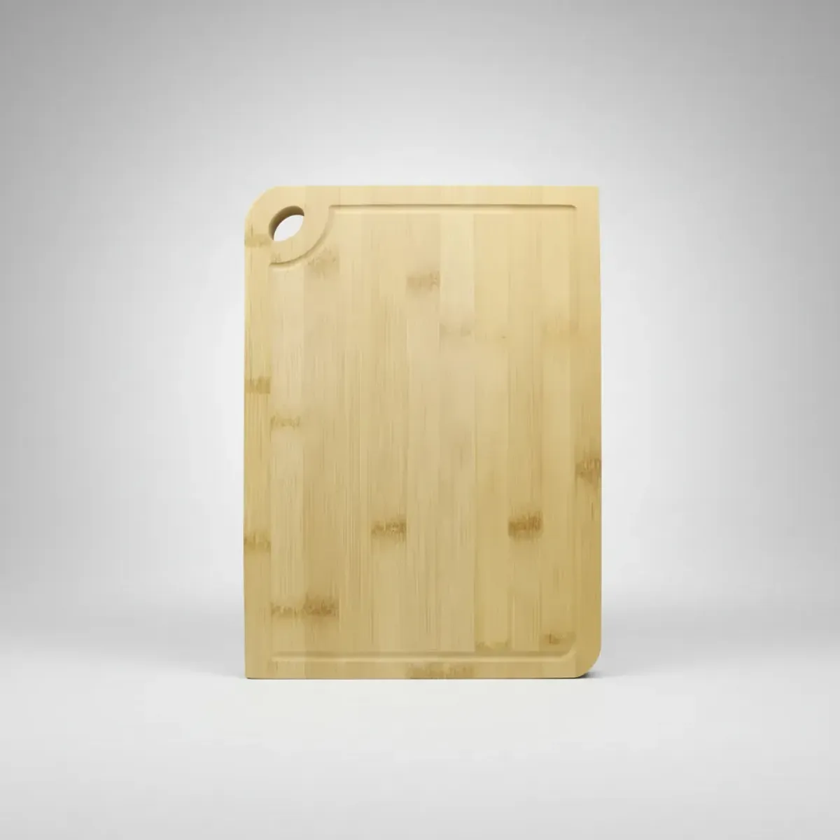 GENERICO - Tabla De Picar De Bambu 28x38 Cm Con Agujero Para Colgar