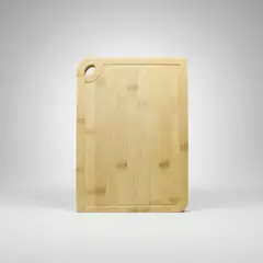GENERICO - Tabla De Picar De Bambu 28x38 Cm Con Agujero Para Colgar