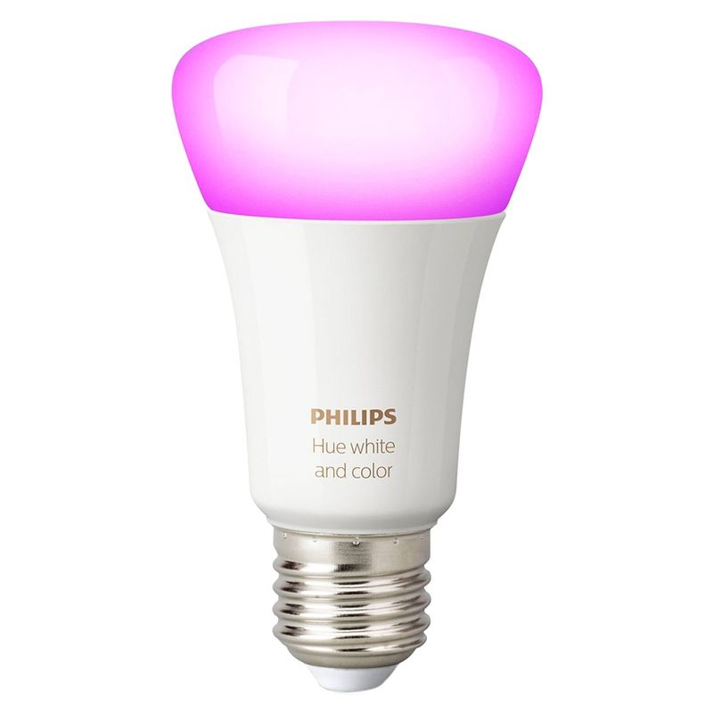 PHILIPS HUE - Ampolleta Led Philips Hue 9w E27 Colores Bluetooth