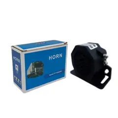 GENERICO - ALARMA DE RETROCESO REDONDA 12/24 VOLT PARA AUTO O CAMION