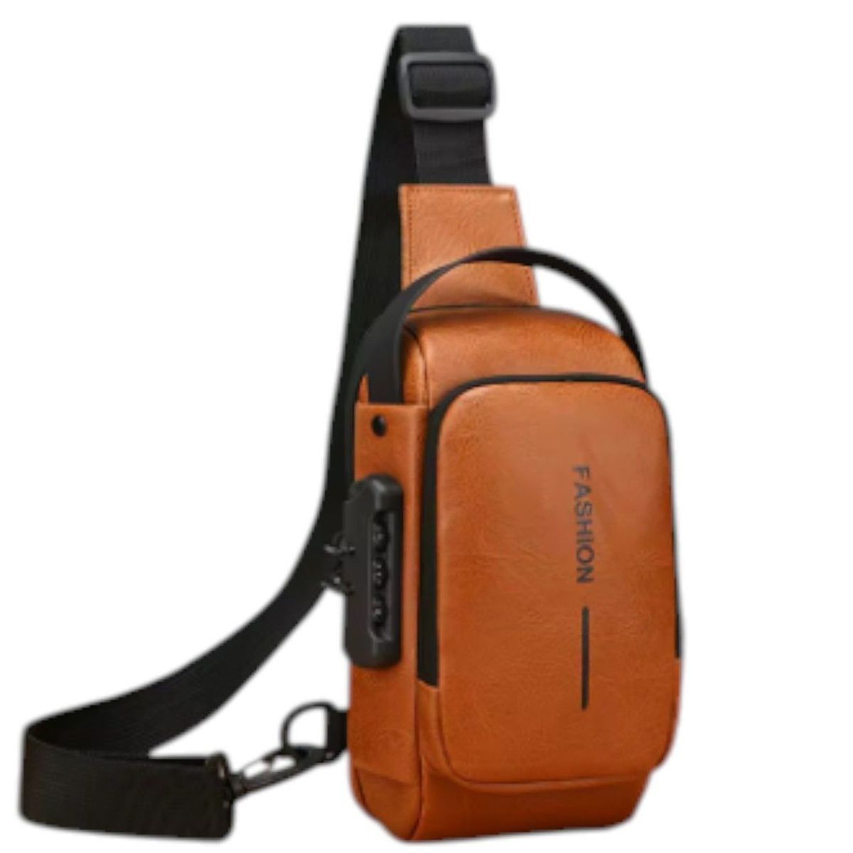GENERICO - Bolso de Pecho Antirrobo Multifuncional para Hombre