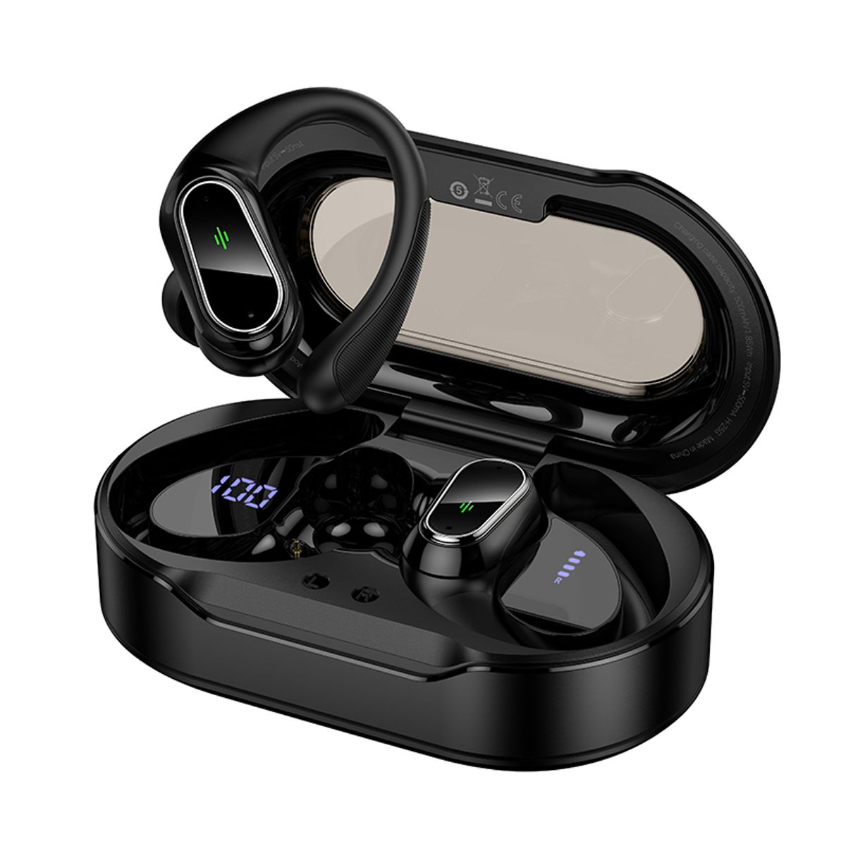 HOCO - Audifonos Bluetooth Ear-hook Gancho TWS EQ29 Hoco