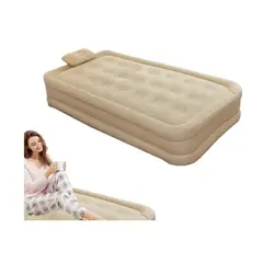 GENERICO - Cama Inflable 1 Plaza Elevada Premium 190x100x40cm - Reforzada
