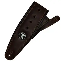 RAVEN STRAPS - Correa Para Guitarra y Bajo Cosmos 3 - Dark Brown Black