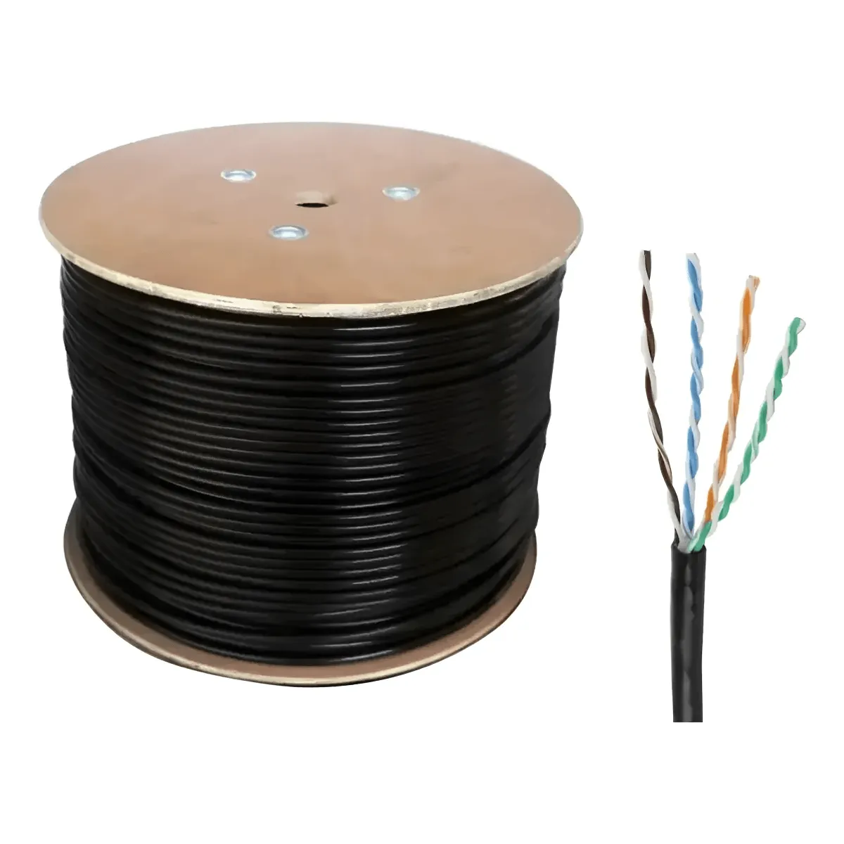 GENERICO - Cable Red Externo Utp Cat 5e 305mt Big Cable