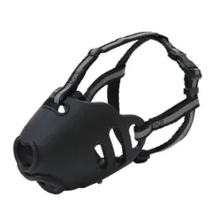 SUKEA - Bozal Para Perro Seguro Y Cómodo Negro S
