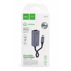 HOCO - Adaptador Ethernet USB-C a RJ45