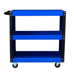GENERICO - Carro Porta Herramientas 3 Niveles con Organizador Lateral