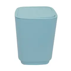 GENERICO - Cesto de Basura Turquesa 28x21 cm