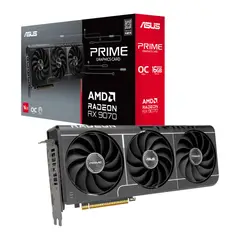 ASUS - Tarjeta de Video Prime Radeon RX9070 EVO OC 16G
