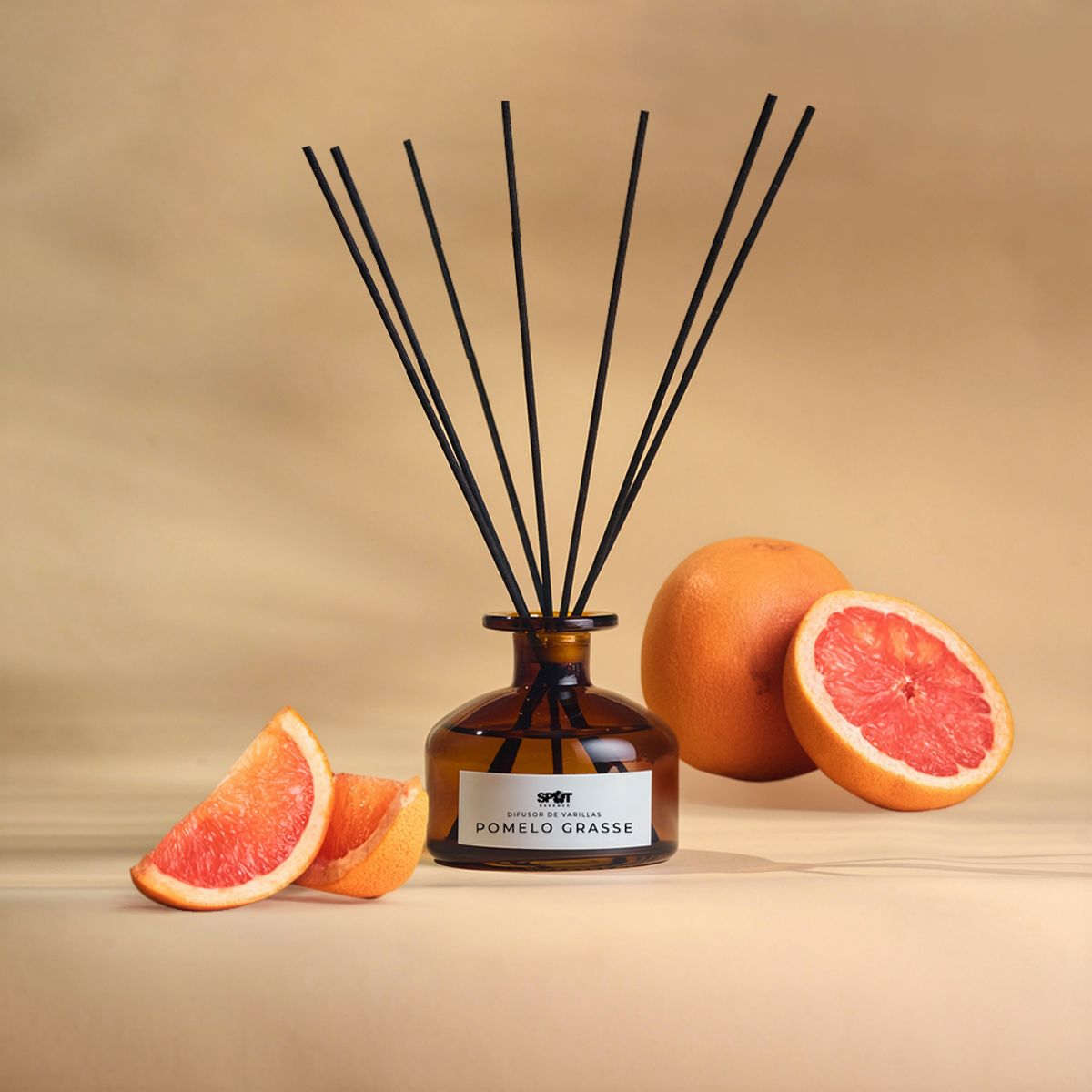SPOT ESSENCE - Difusor de Varillas 250ml Ambar Pomelo Grasse Spot Essence