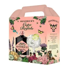 HENDRICKS - Pack Gin Flora 700cc + Copa de Regalo