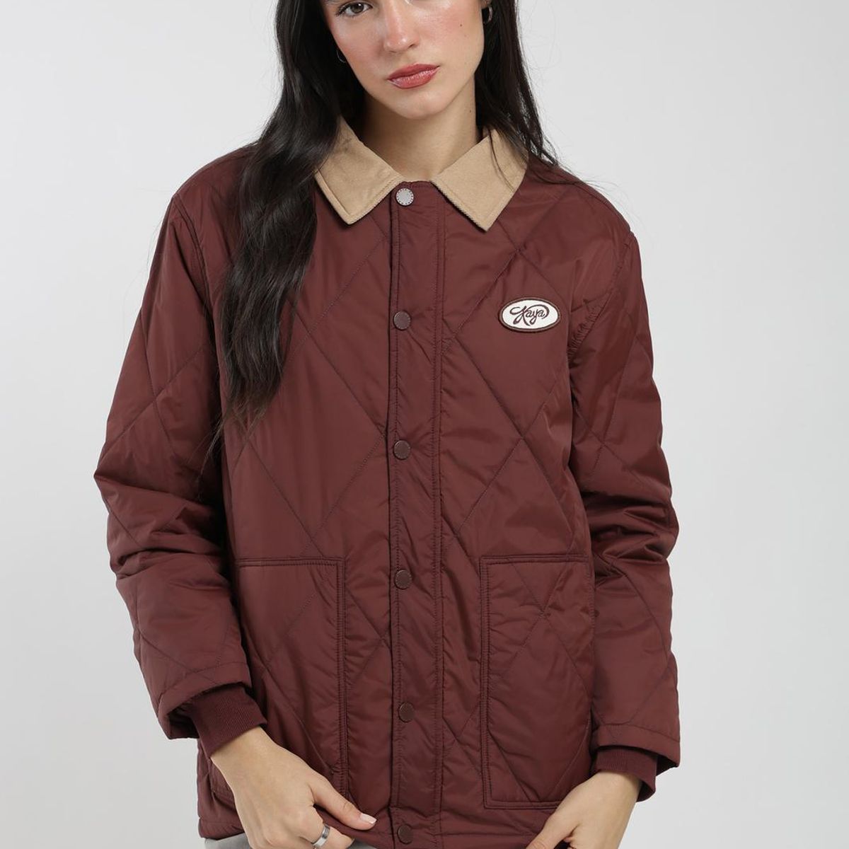 KAYA UNITE - Parka Con Cierre Quilted Mujer