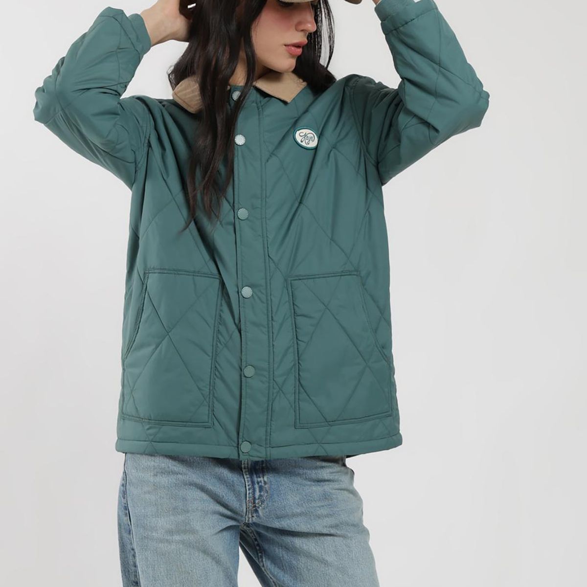 KAYA UNITE - Parka Con Cierre Quilted Mujer