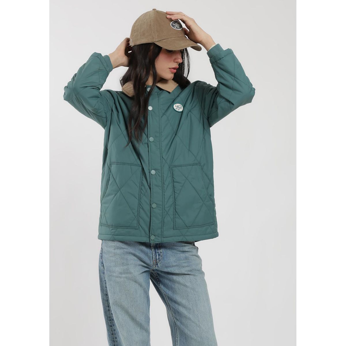 KAYA UNITE - Parka Con Cierre Quilted Mujer